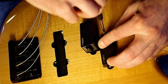 Installing EMG Victor Wooten Signature PAX pickups