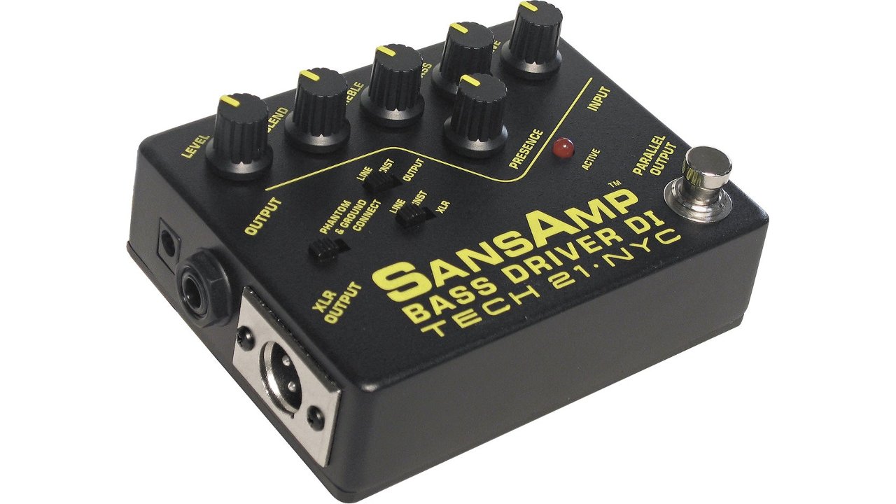 What bass tones can you get from a SansAmp Bass Driver DI? | eBass