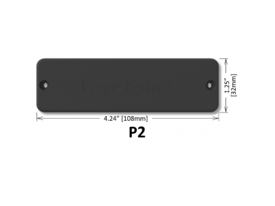 Bartolini P252J 5-String P2 Soapbar 2J Squared Set 1+1 Drill 4