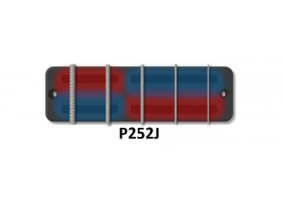 Bartolini P252J 5-String P2 Soapbar 2J Squared Set 1+1 Drill 4