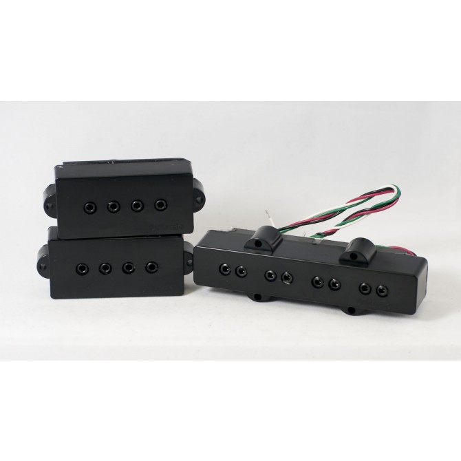 DiMarzio - Pickups - DP126BK Model P+J Black - Best Bass Gear