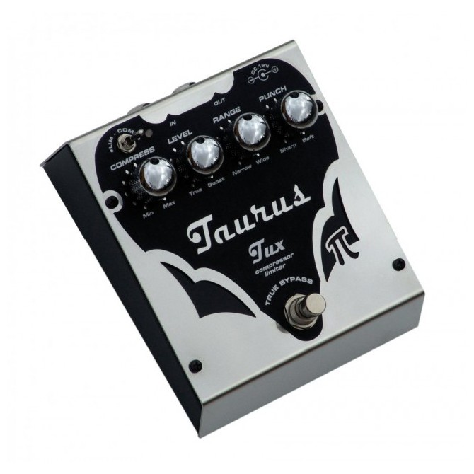 Taurus Tux- Compressor Limiter Bass Effect Pedal-Black Line - Best