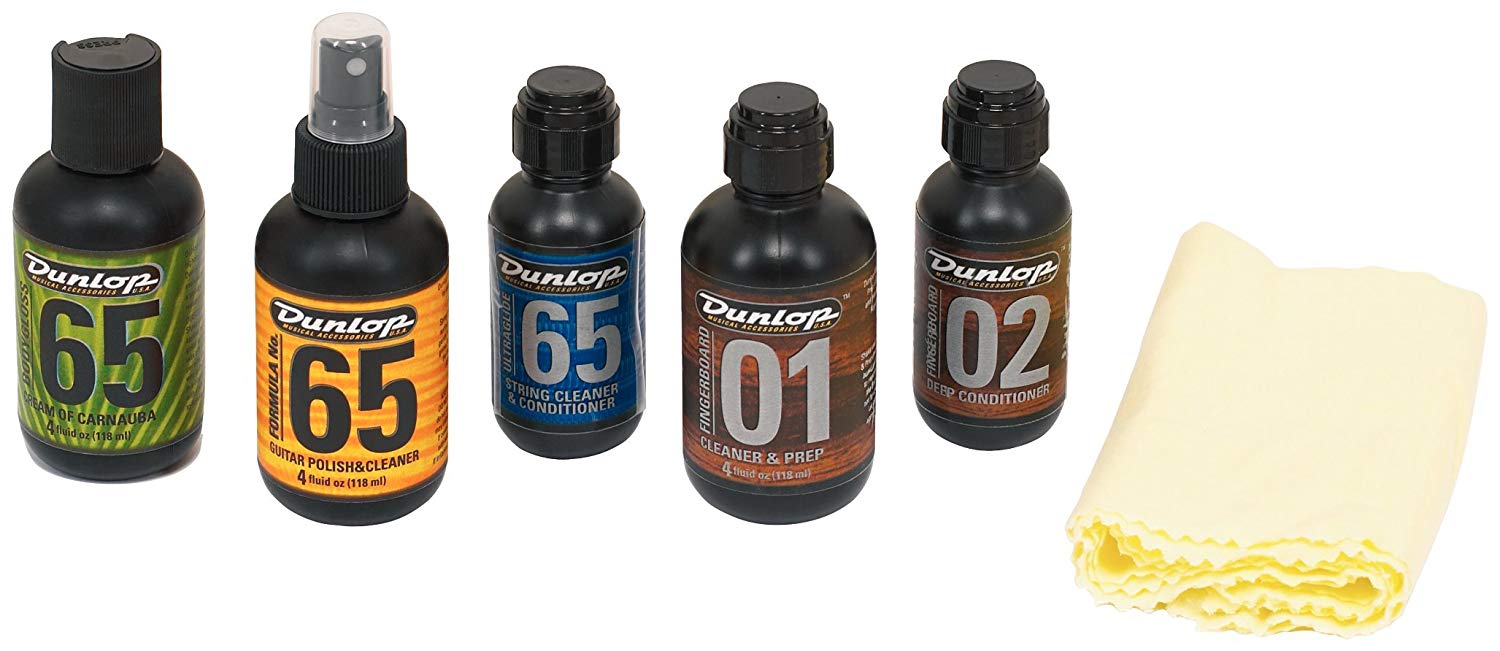 Bộ Dung Dịch Vệ Sinh Đàn Guitar Jim Dunlop 6502 System 65 Guitar Finge