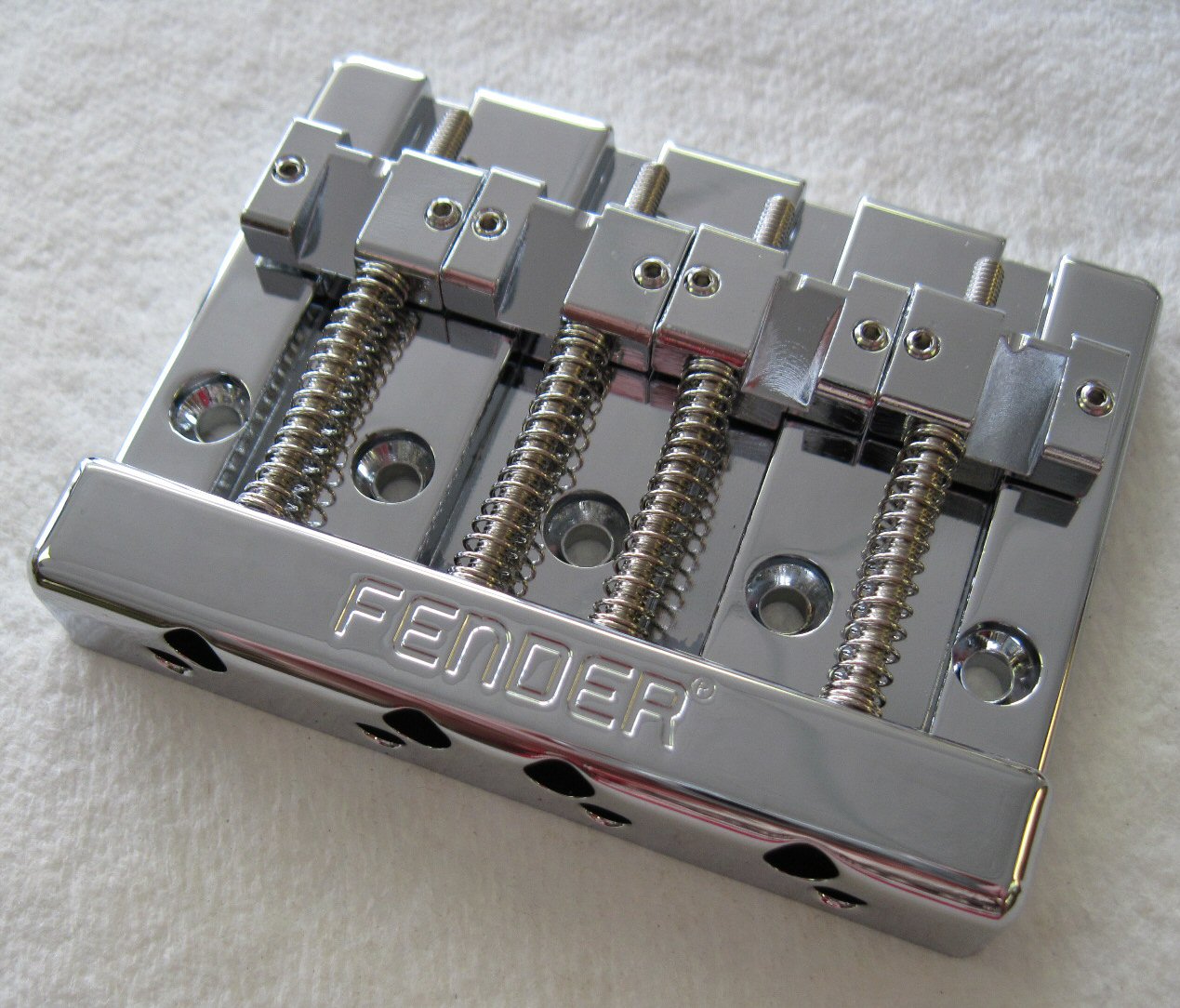 Fender 4 String Badass Style High Mass Bass Bridge - Best Bass Gear